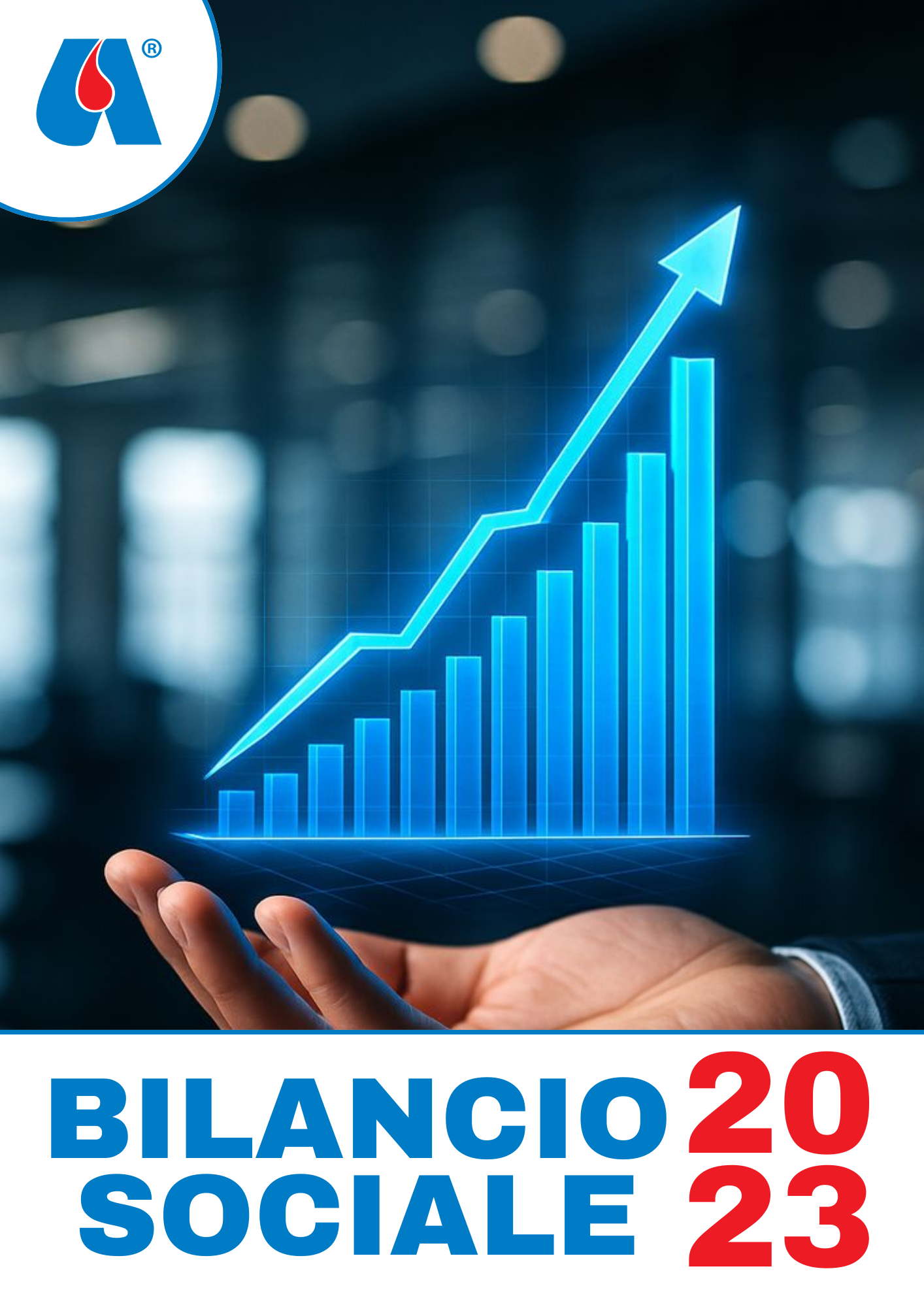 Copertina del Bilancio Sociale AVIS Lucera 2023