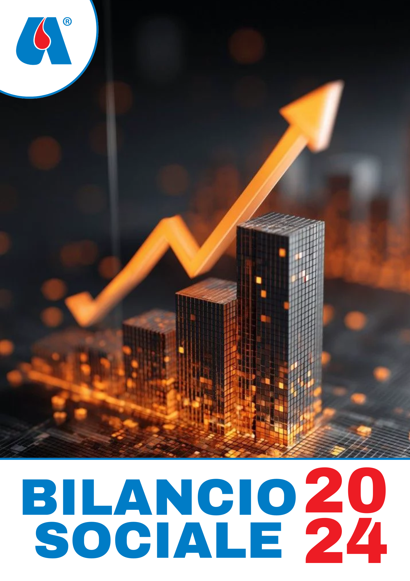 Copertina del Bilancio Sociale AVIS Lucera 2024